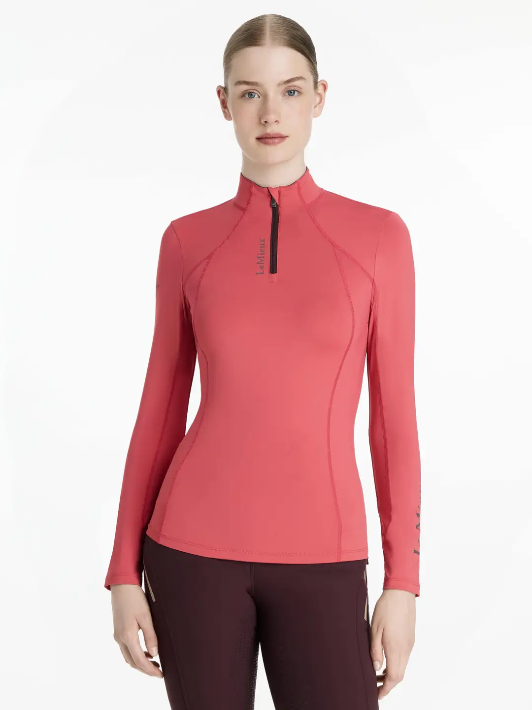 LeMieux LeMieux bluzka funkcyjna Classique Base Layer Cranberry