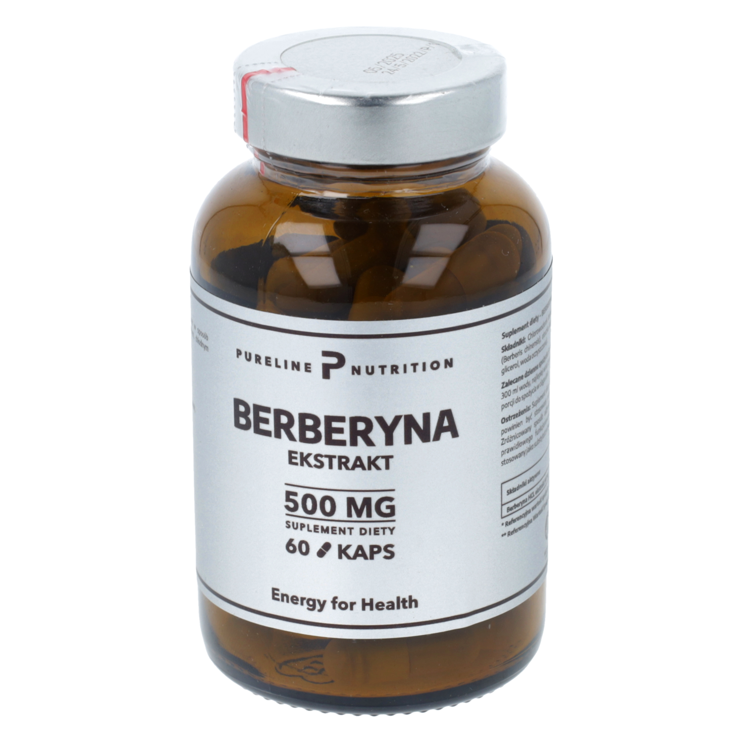 Pureline nutrition berberyna, 60 kapsułek