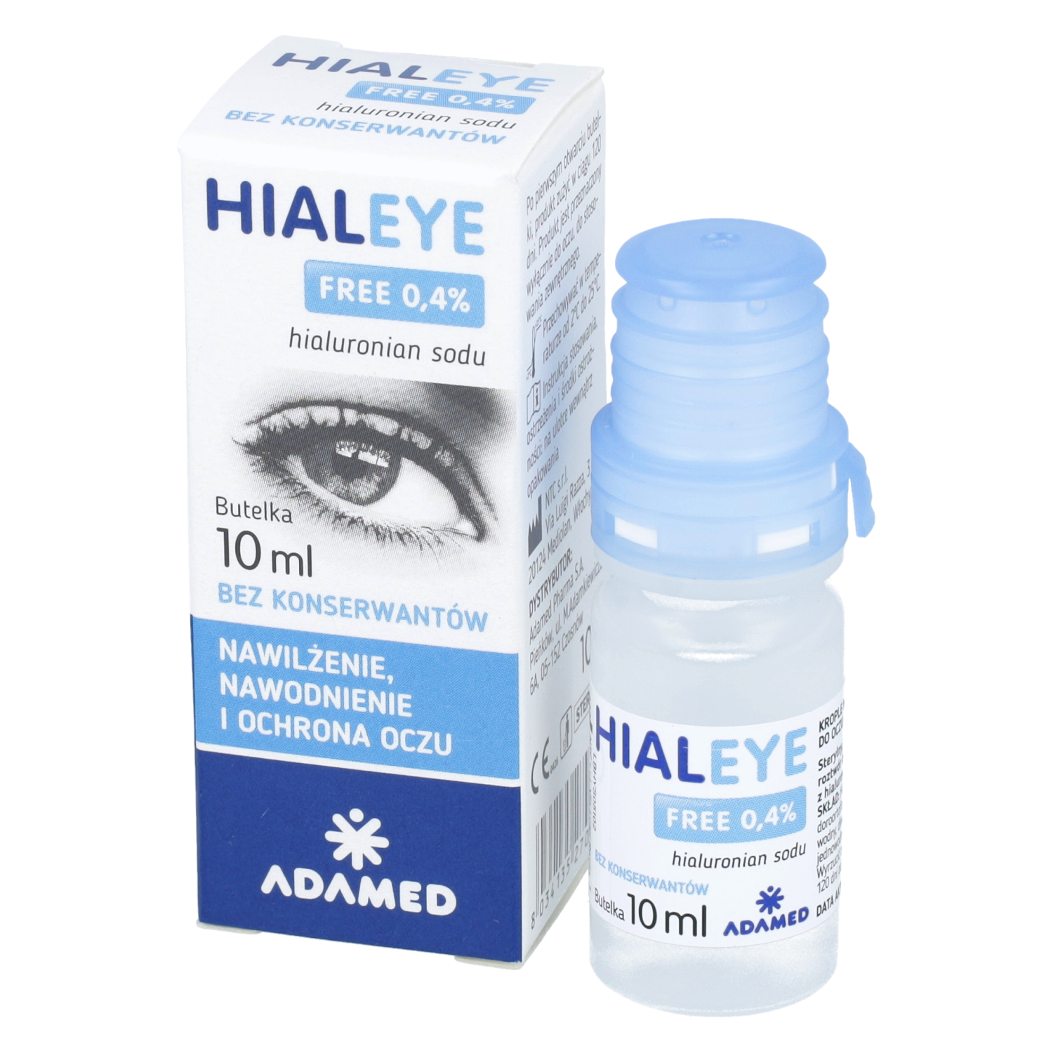 Hialeye free - 0,4%, krople do oczu, 10 ml