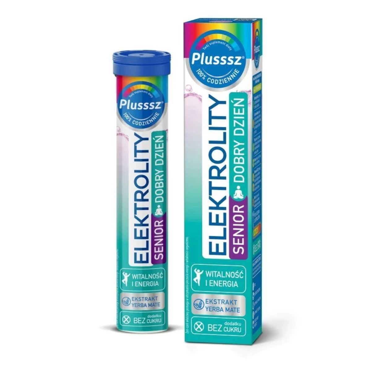 Plusssz elektrolity senior dobry dzień, 24 tabletki musujące