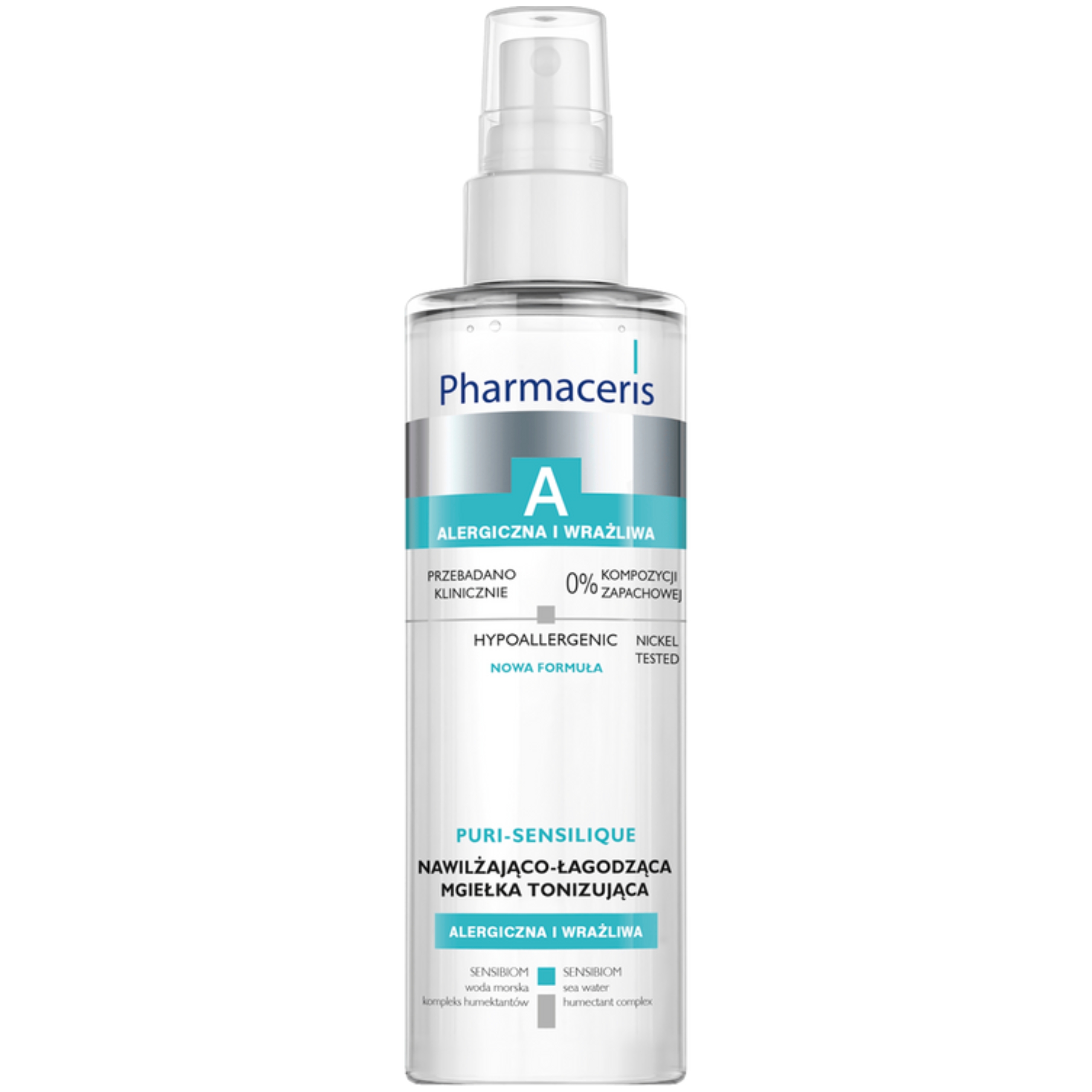 Pharmaceris a - puri-sensilique, nawilżająco-łagodząca mgiełka tonizująca, 200 ml