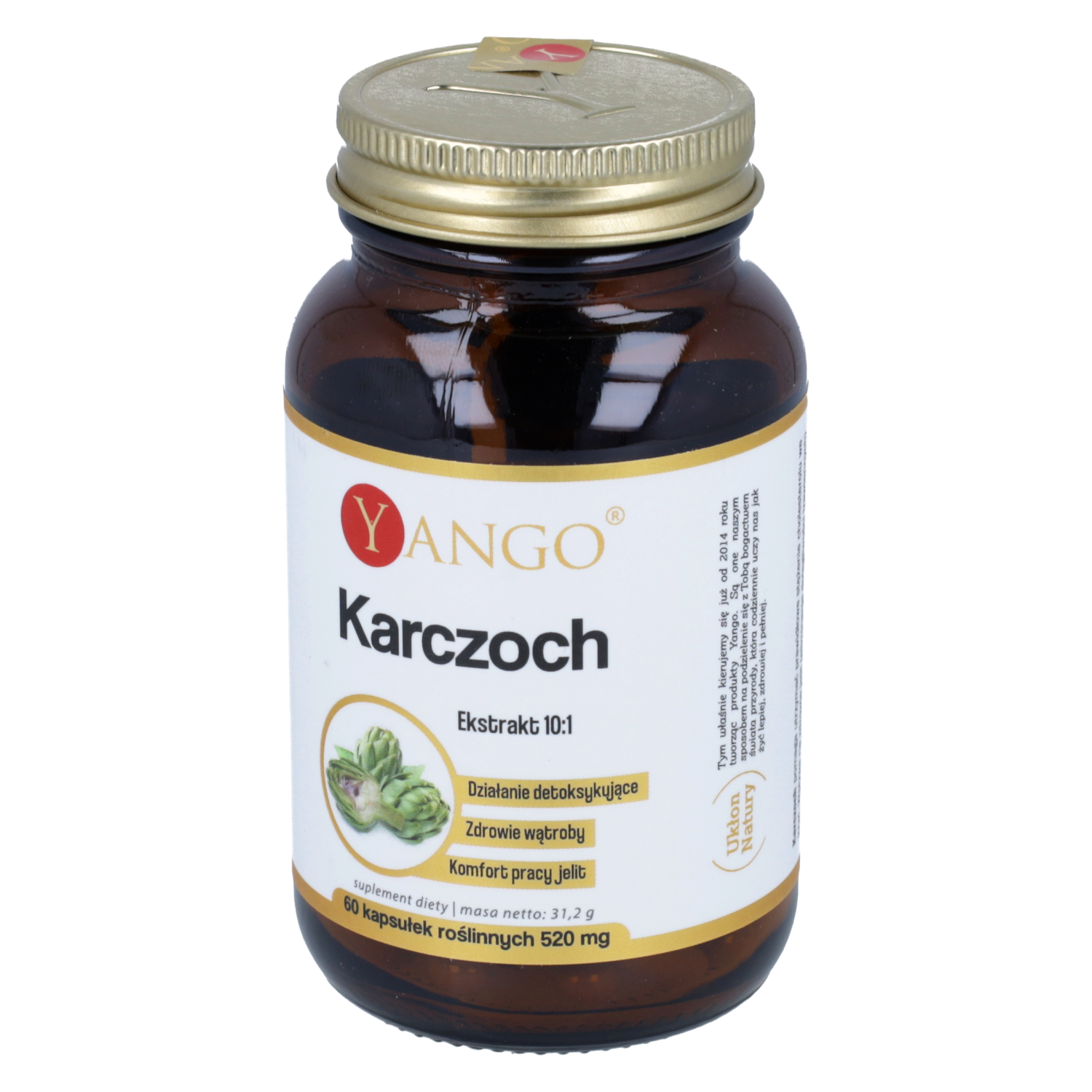 Yango karczoch, 60 kapsułek