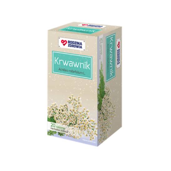 Rodzina zdrowia krwawnik, 20 saszetek