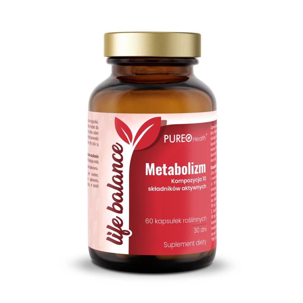 Pureo health life balance metabolizm, 60 kapsułek