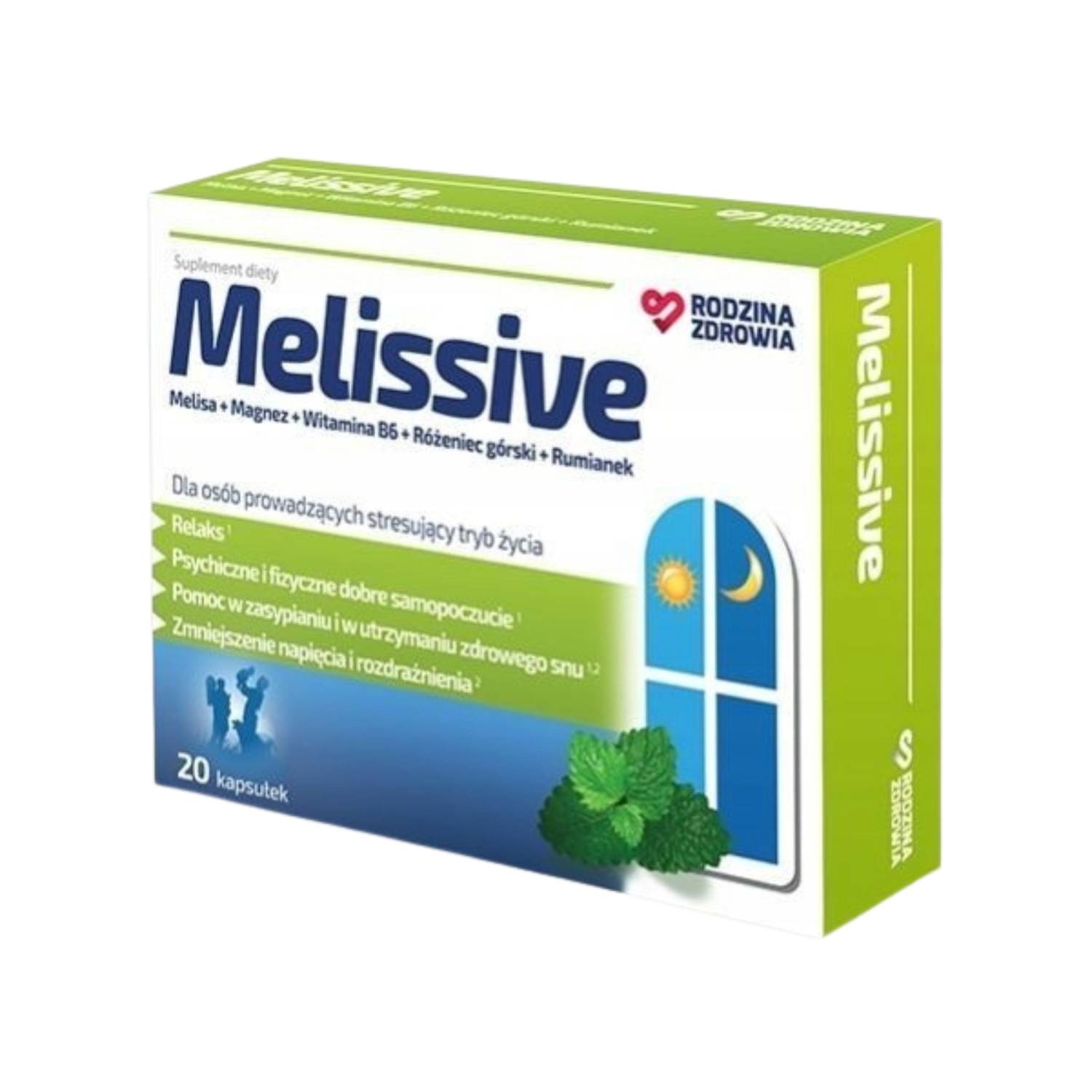 Rodzina zdrowia melissive, 20 kapsułek (data ważności: 31.03.2026)