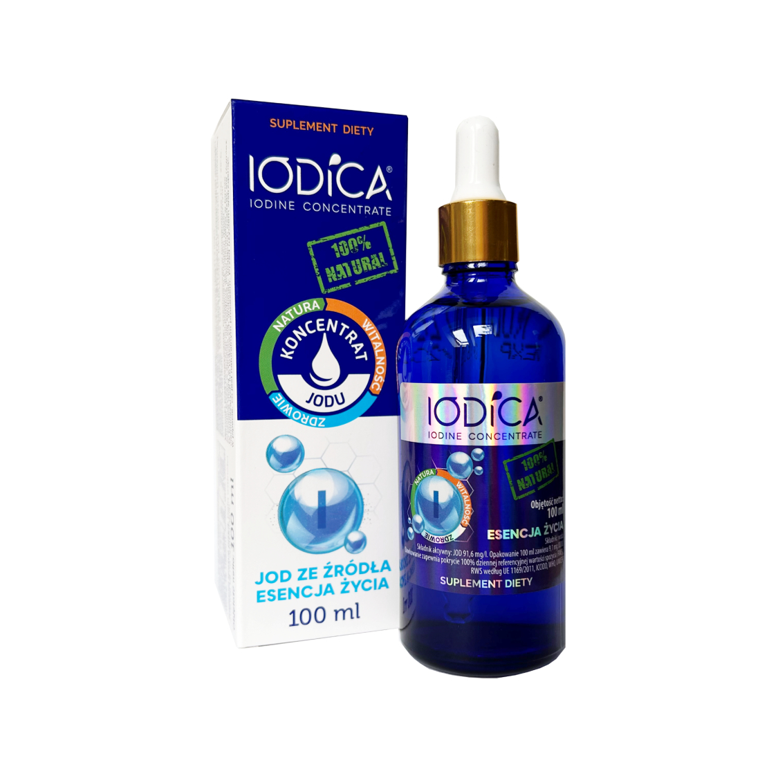 Iodica koncentrat jodu, płyn, 100 ml