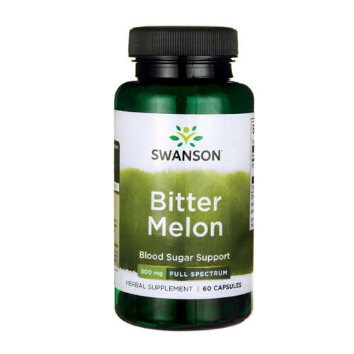 Swanson bitter melon 0,5 g - kapsułki, 60 sztuk