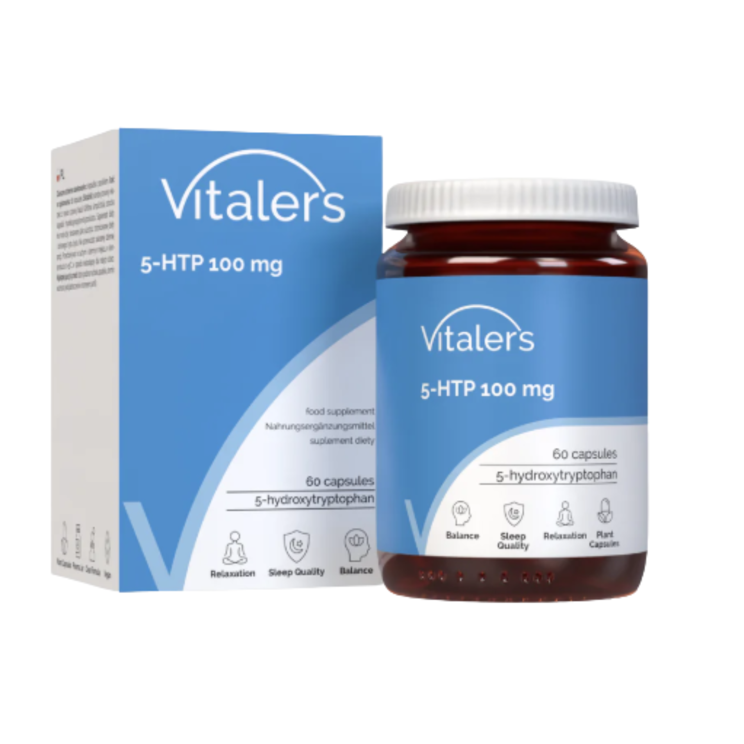 Vitaler's 5 htp 100 mg, 60 kapsułek