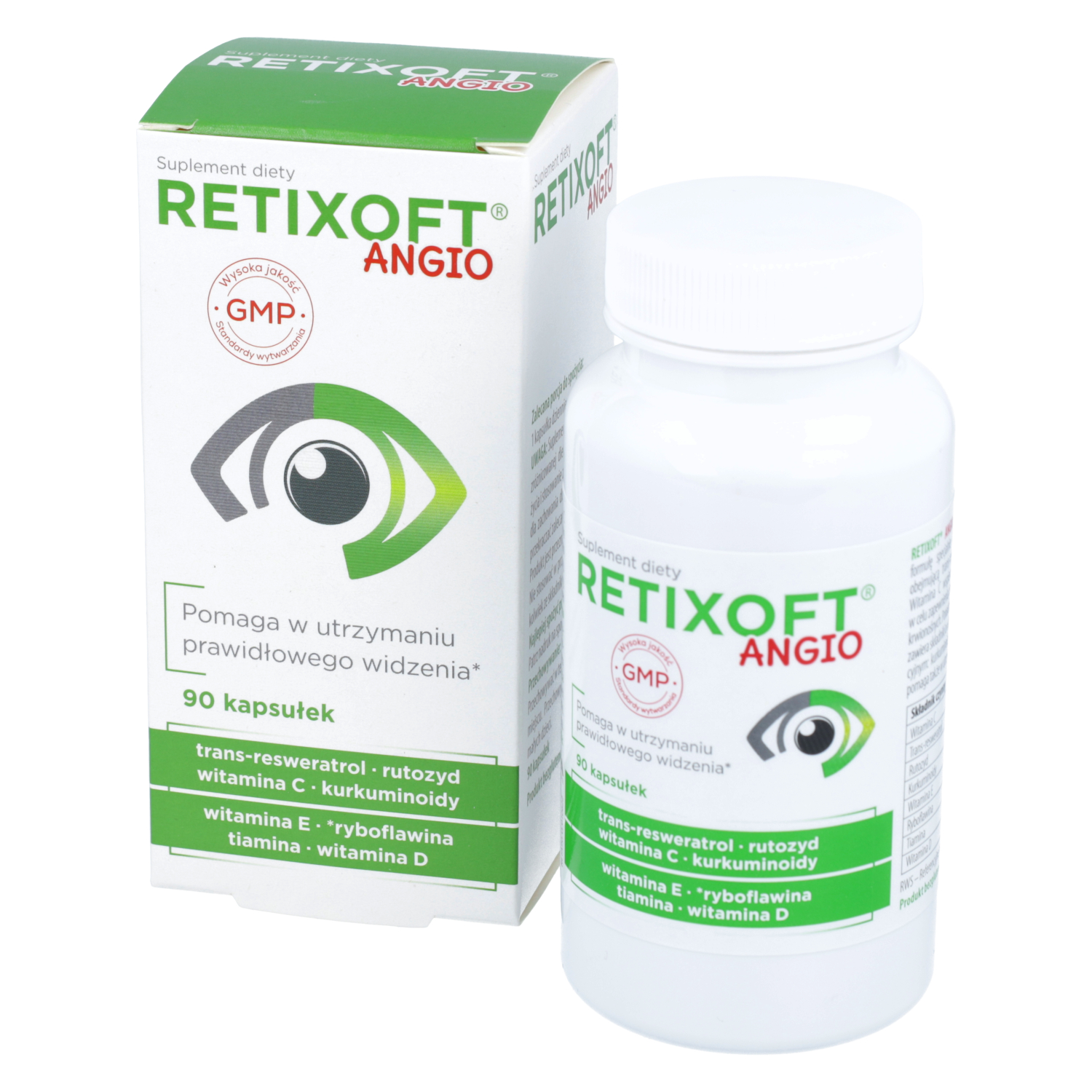 Retixoft angio, 90 kapsułek