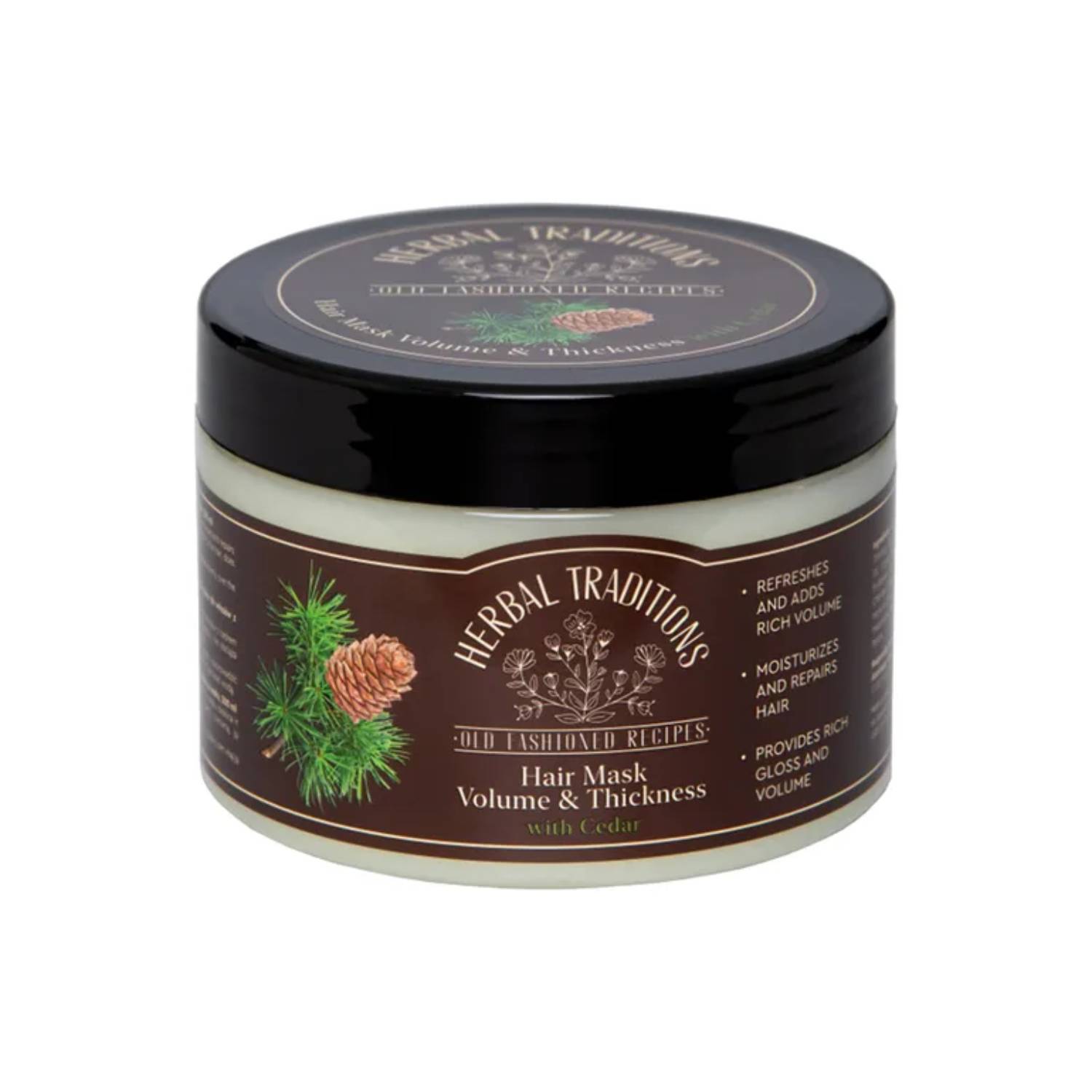 Herbal traditions - maska cedrowa do włosów, 300 ml