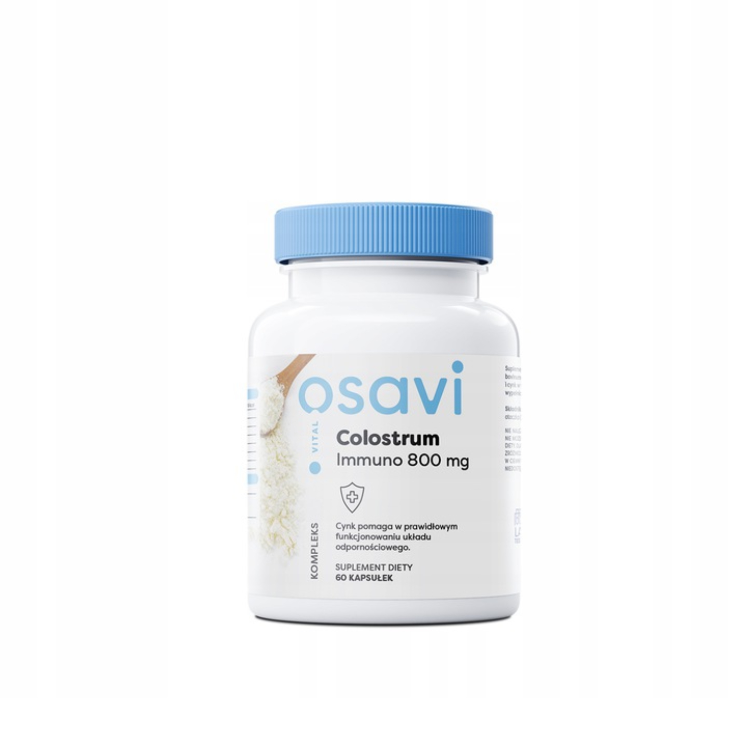 Osavi colostrum immuno 800 mg, 60 kapsułek (data ważności: 28.02.2026)