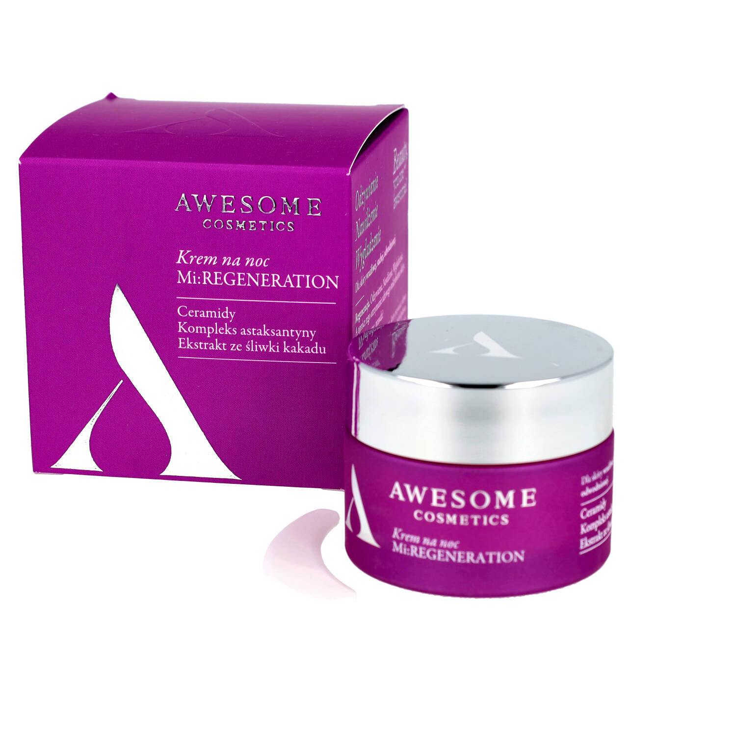 Awesome - krem na noc, mi:regeneration, 50 ml