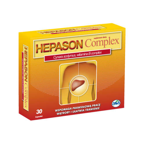 Hepason complex - ekstrakt z karczocha i kompleks witamin b, kapsułki, 30 sztuk