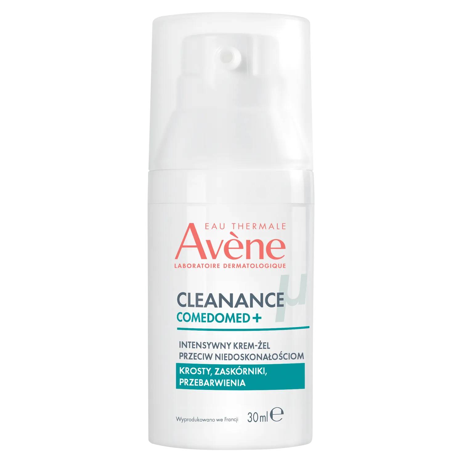 Avene cleanance comedomed - krem-żel przeciw niedoskonałościom, skóra skłonna do trądziku, 30 ml