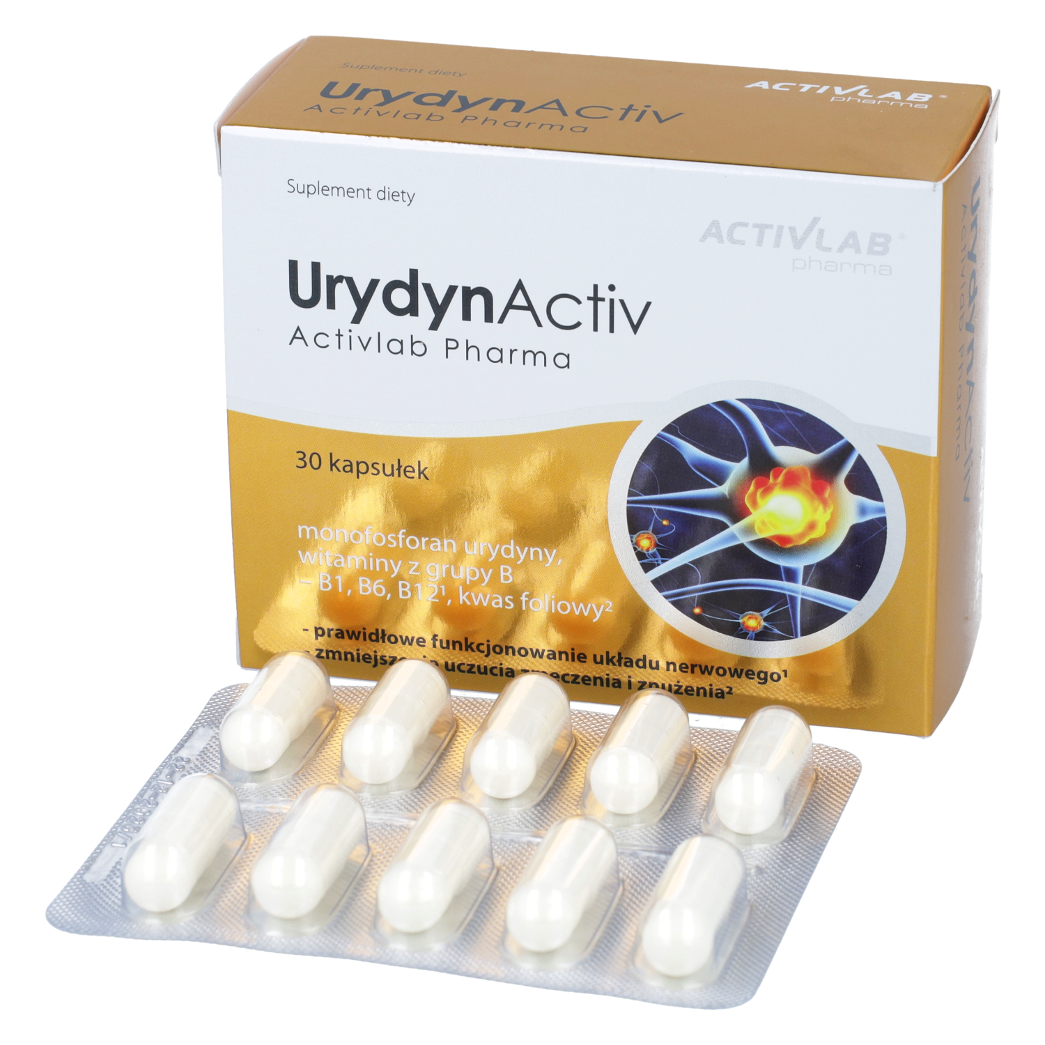 Activlab pharma urydynactiv, 30 kapsułek