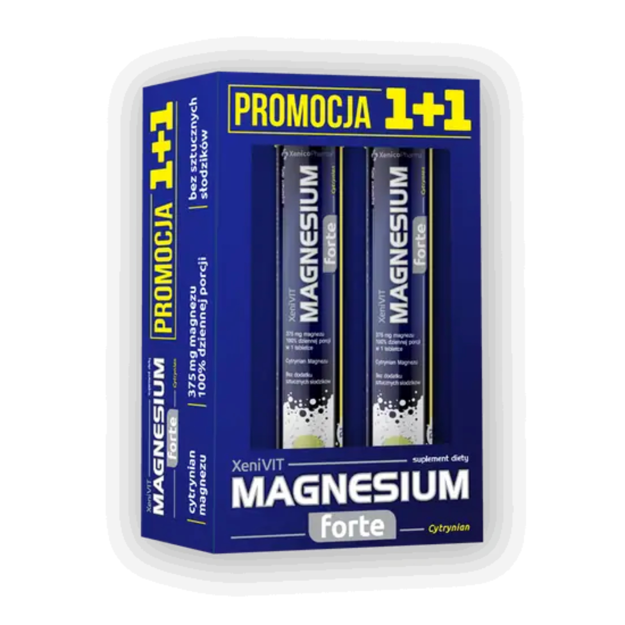 Xenivit magnesium forte, 20 + 20 tabletek musujących