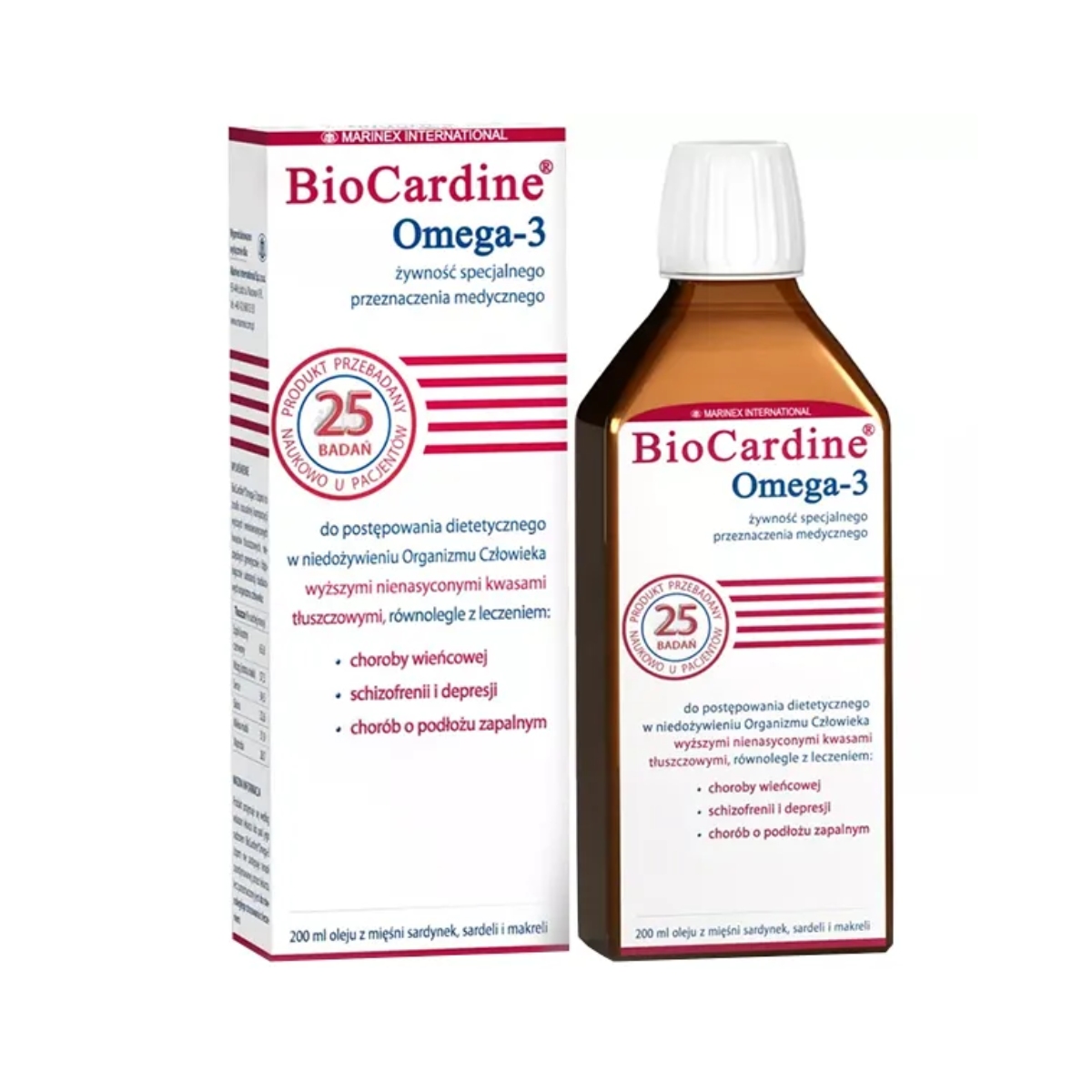 Biocardine omega-3, 200 ml