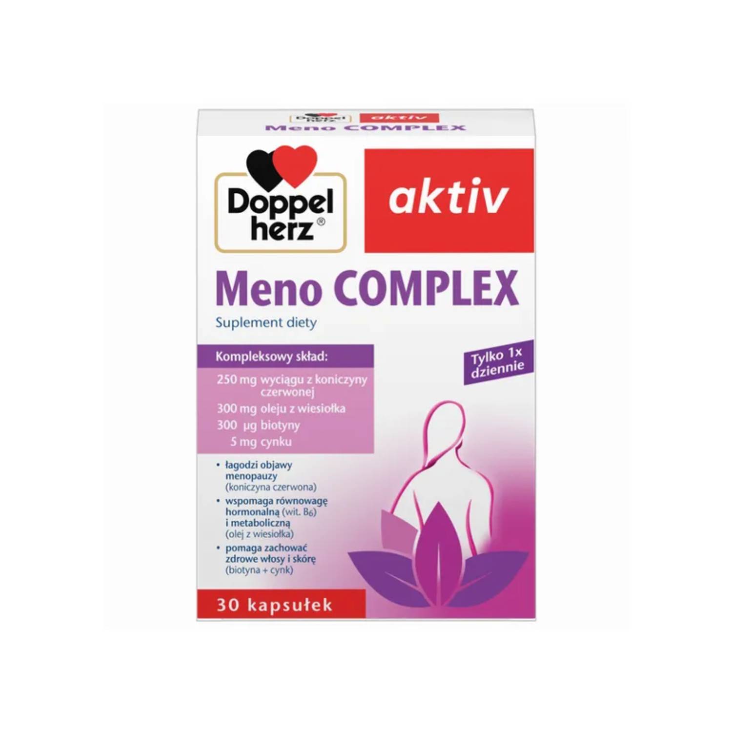 Doppelherz aktiv meno complex - kapsułki, 30 sztuk