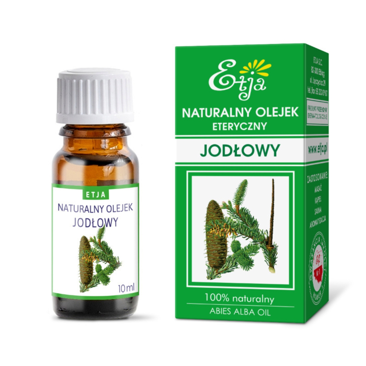 Etja - naturalny olejek eteryczny, jodłowy, 10 ml