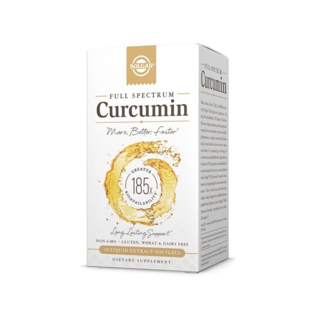 Solgar curcumin full spectrum, 30 kapsułek (data ważności: 31.03.2026)