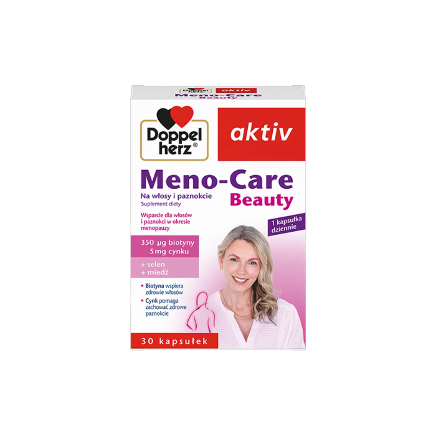 Doppelherz aktiv meno-care beauty, 30 kapsułek