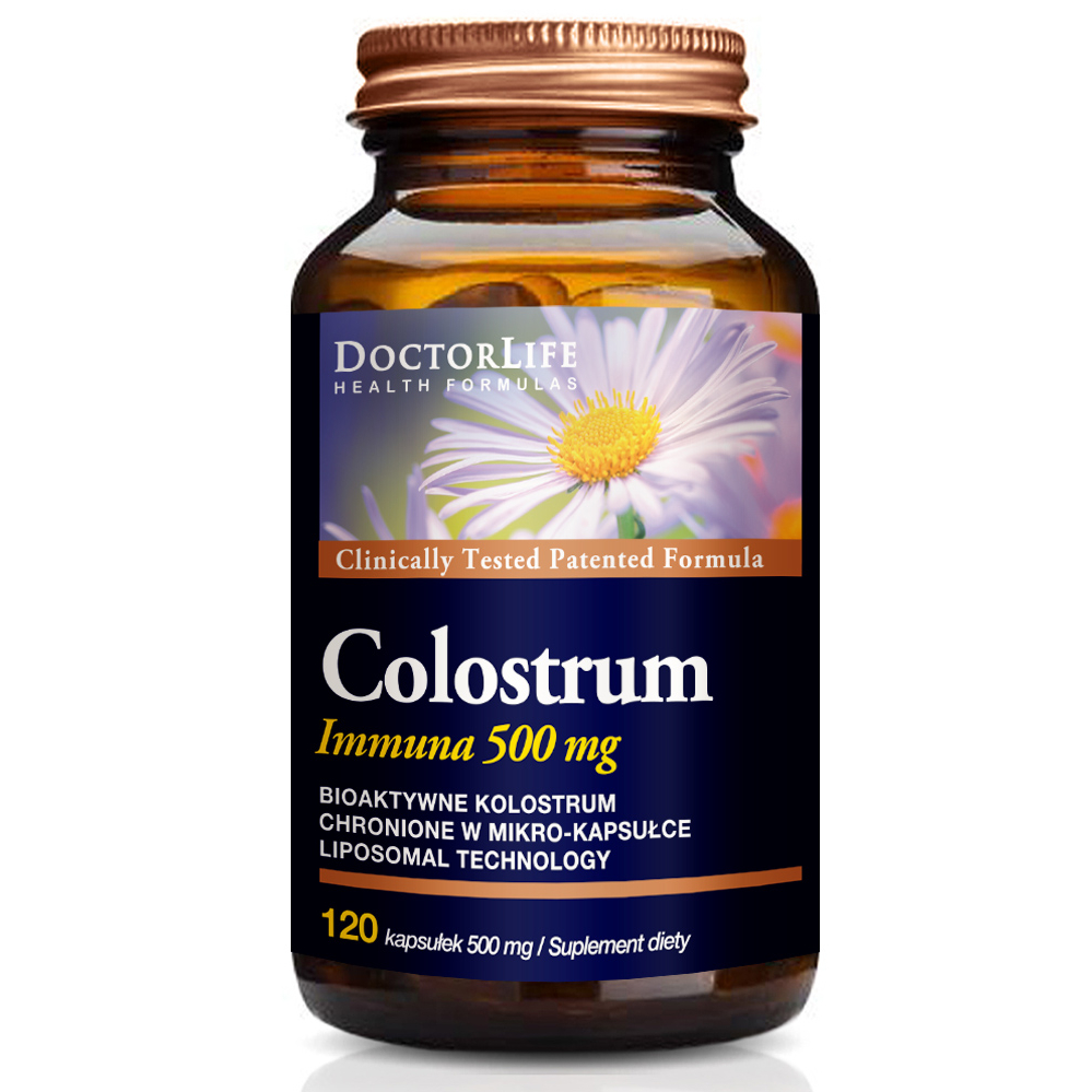 Doctor life colostrum immuna, 120 kapsułek