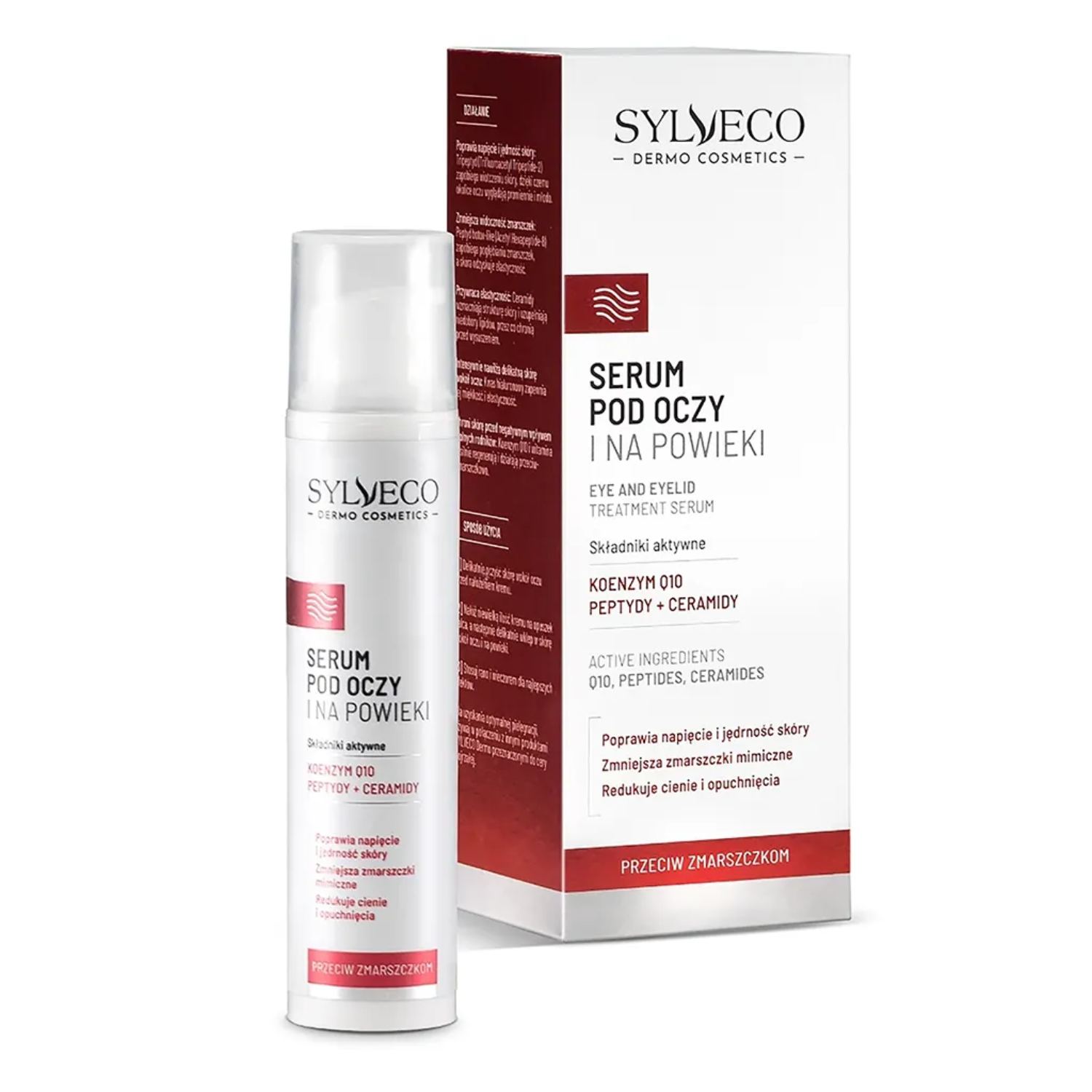 Sylveco dermo - serum pod oczy i na powieki, 15 ml (data ważności: 30.04.2026)