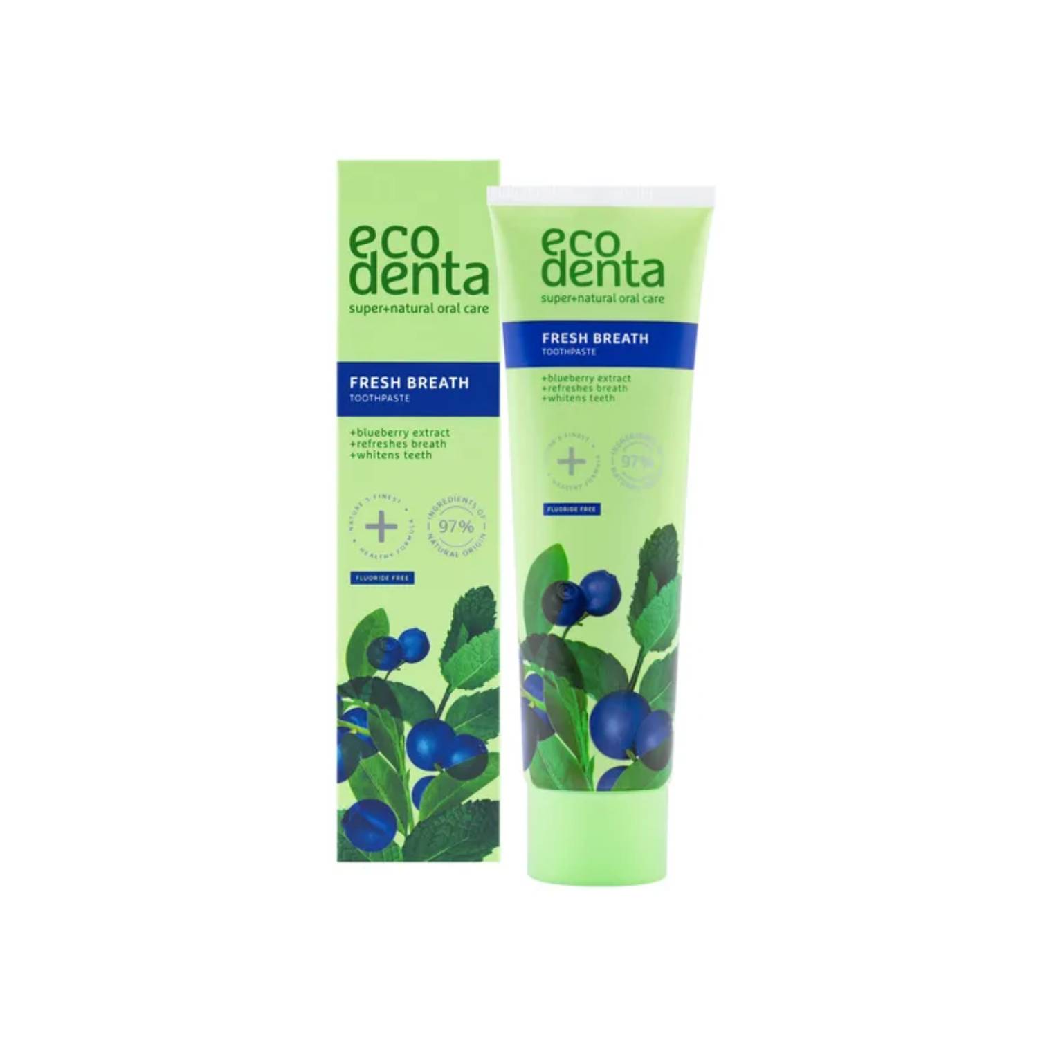 Ecodenta - pasta do zębów, borówka, 100 ml