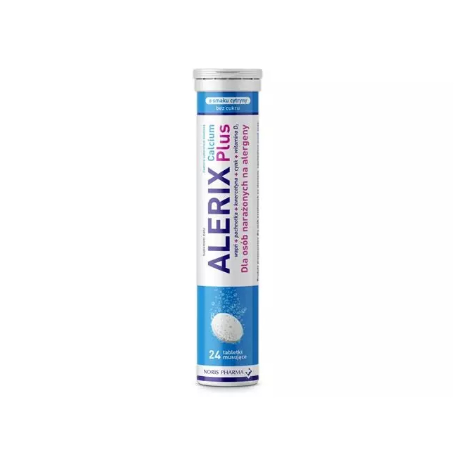 Alerix calcium plus, 24 tabletki musujące