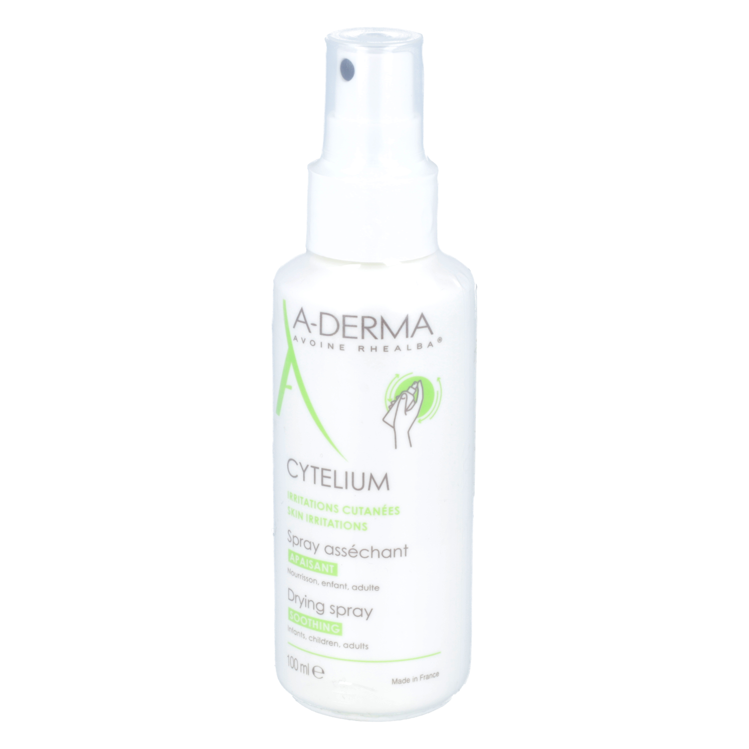 A-derma cytelium - spray osuszający do skóry podrażnionej, 100 ml