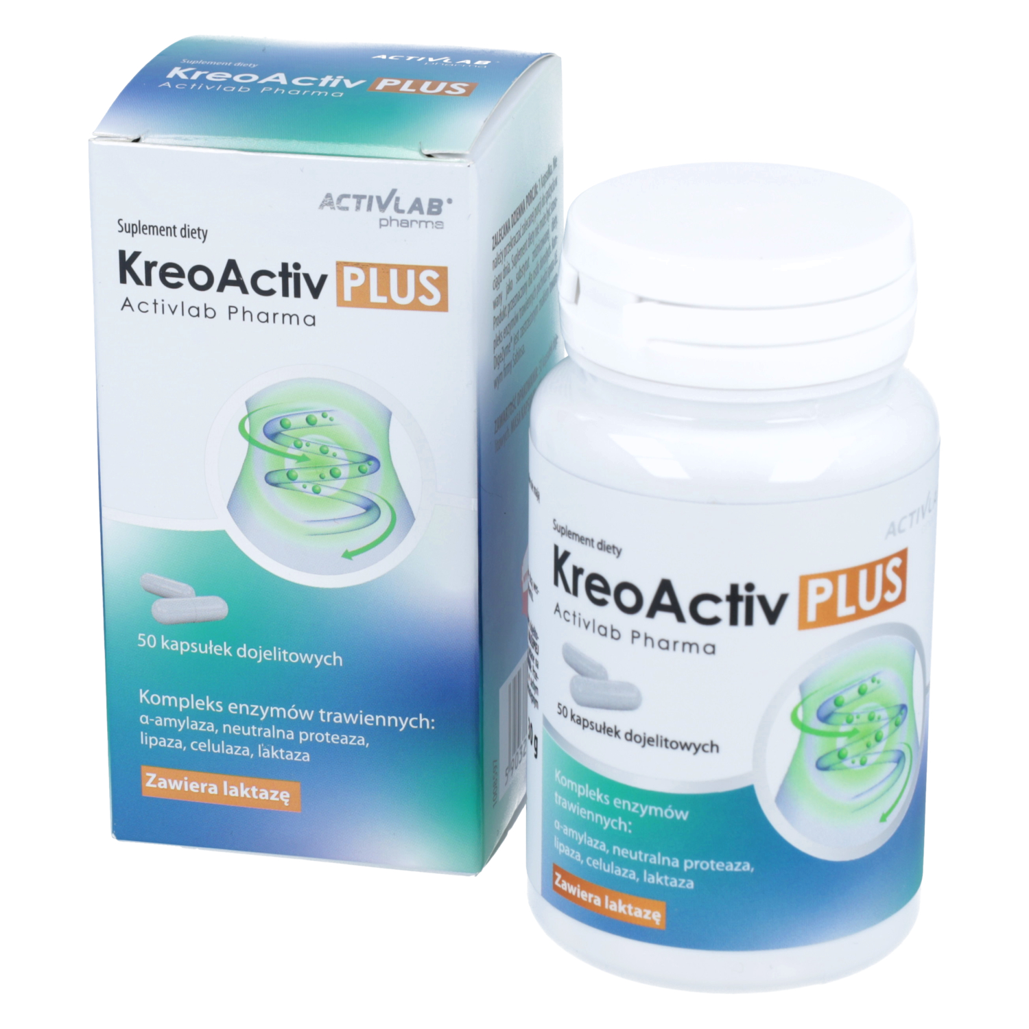 Activlab pharma kreoactiv plus, 50 kapsułek dojelitowych