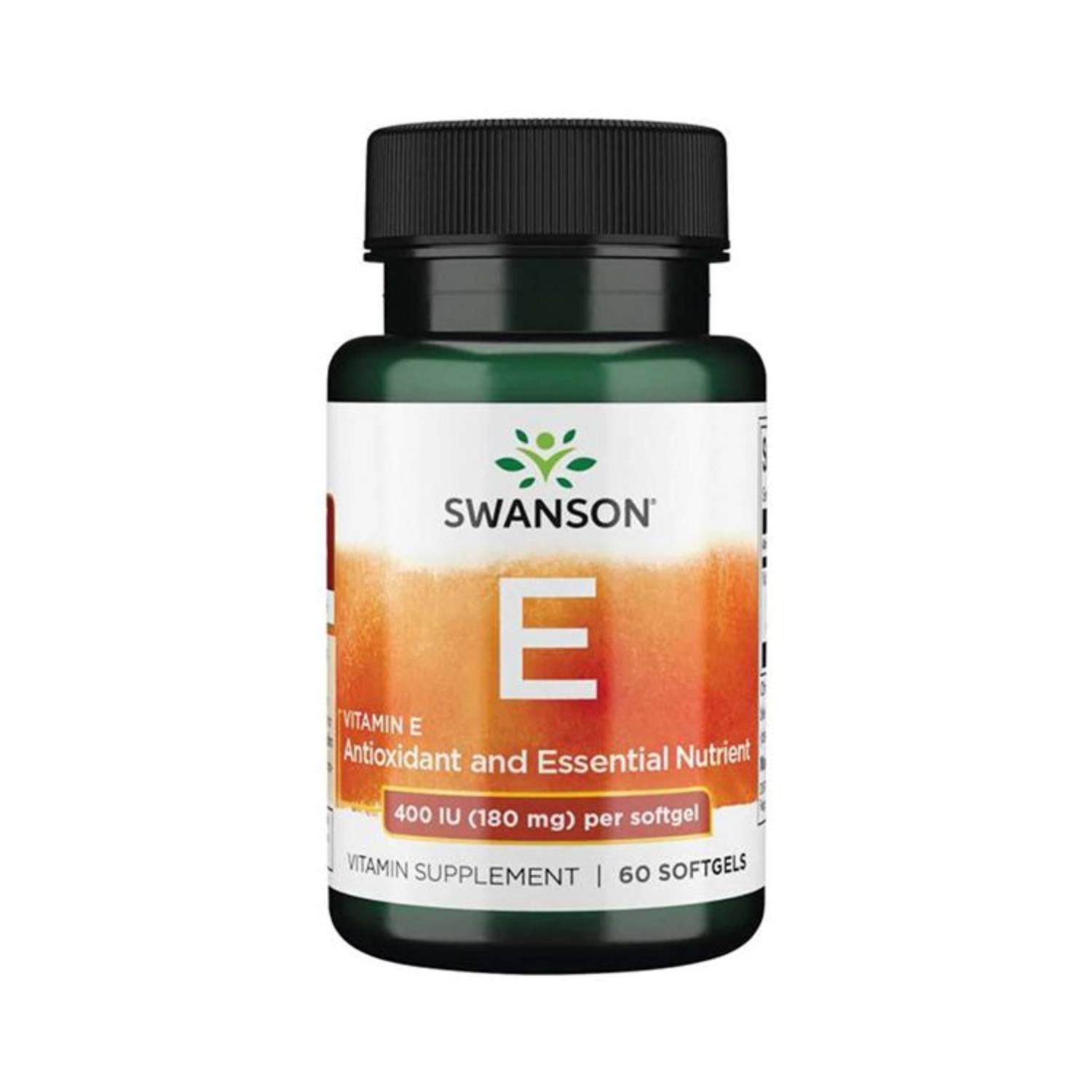 Swanson vitamin e 400 iu, 60 kapsułek