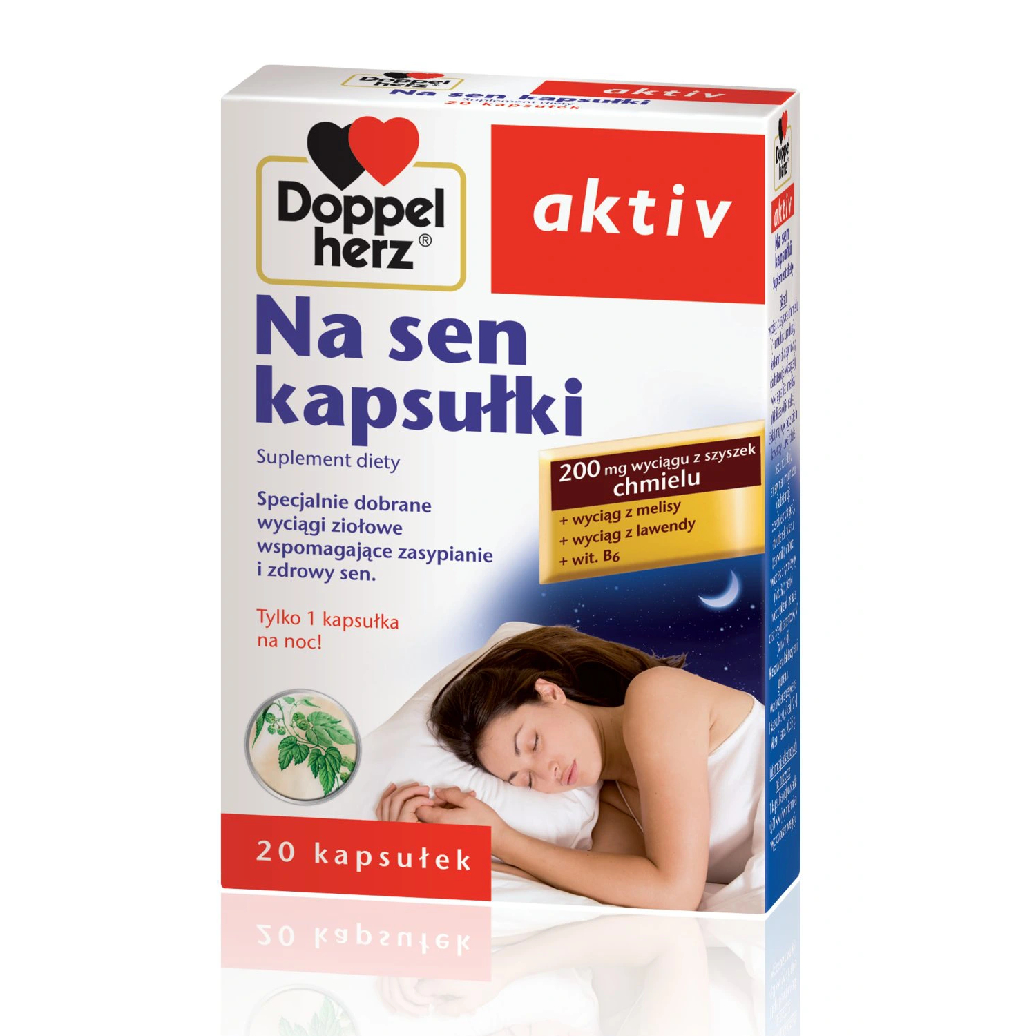 Doppelherz aktiv na sen, 20 kapsułek