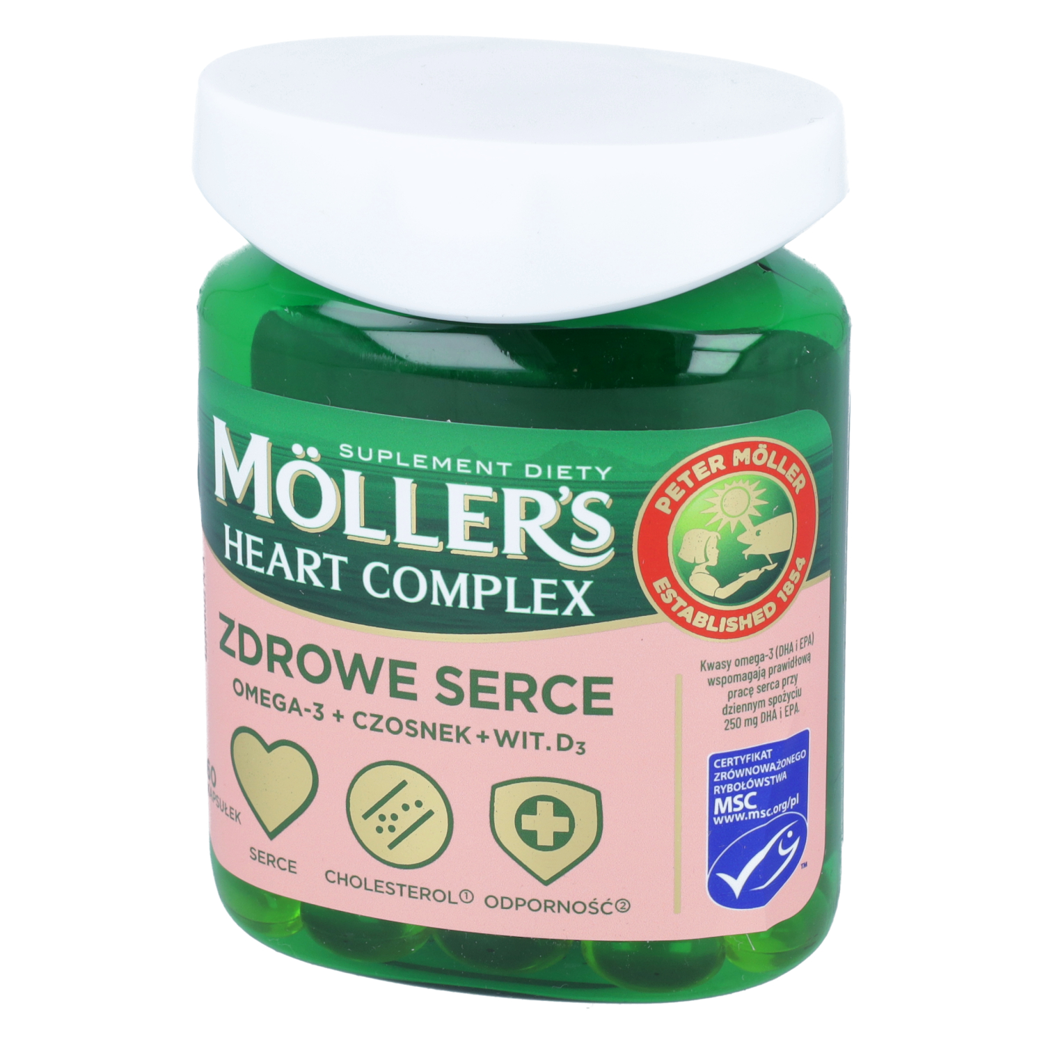 Mollers heart complex, 60 kapsułek