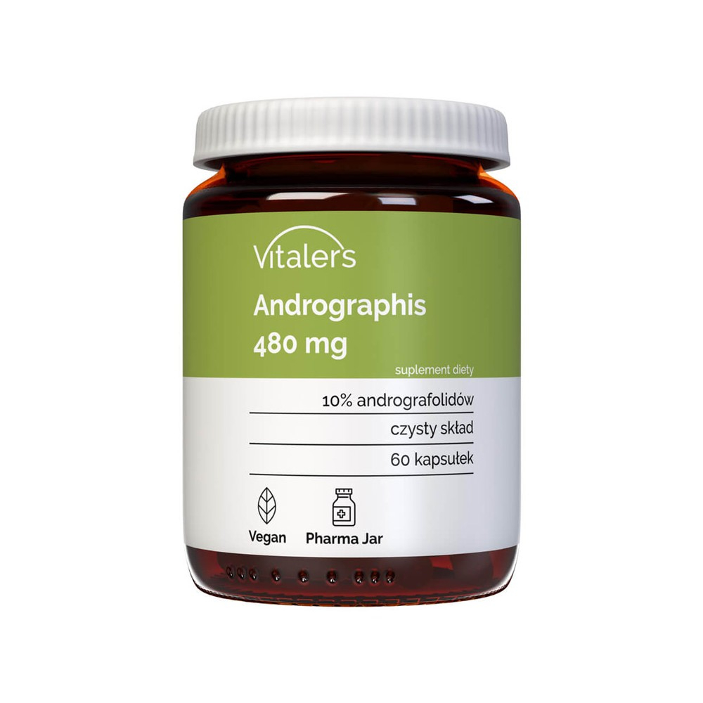 Vitaler's andrographis 480 mg, 60 kapsułek