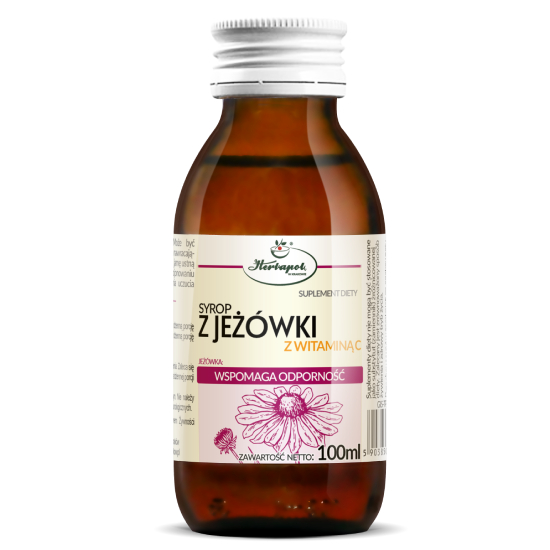 Syrop z jeżówki z witaminą c, 100 ml