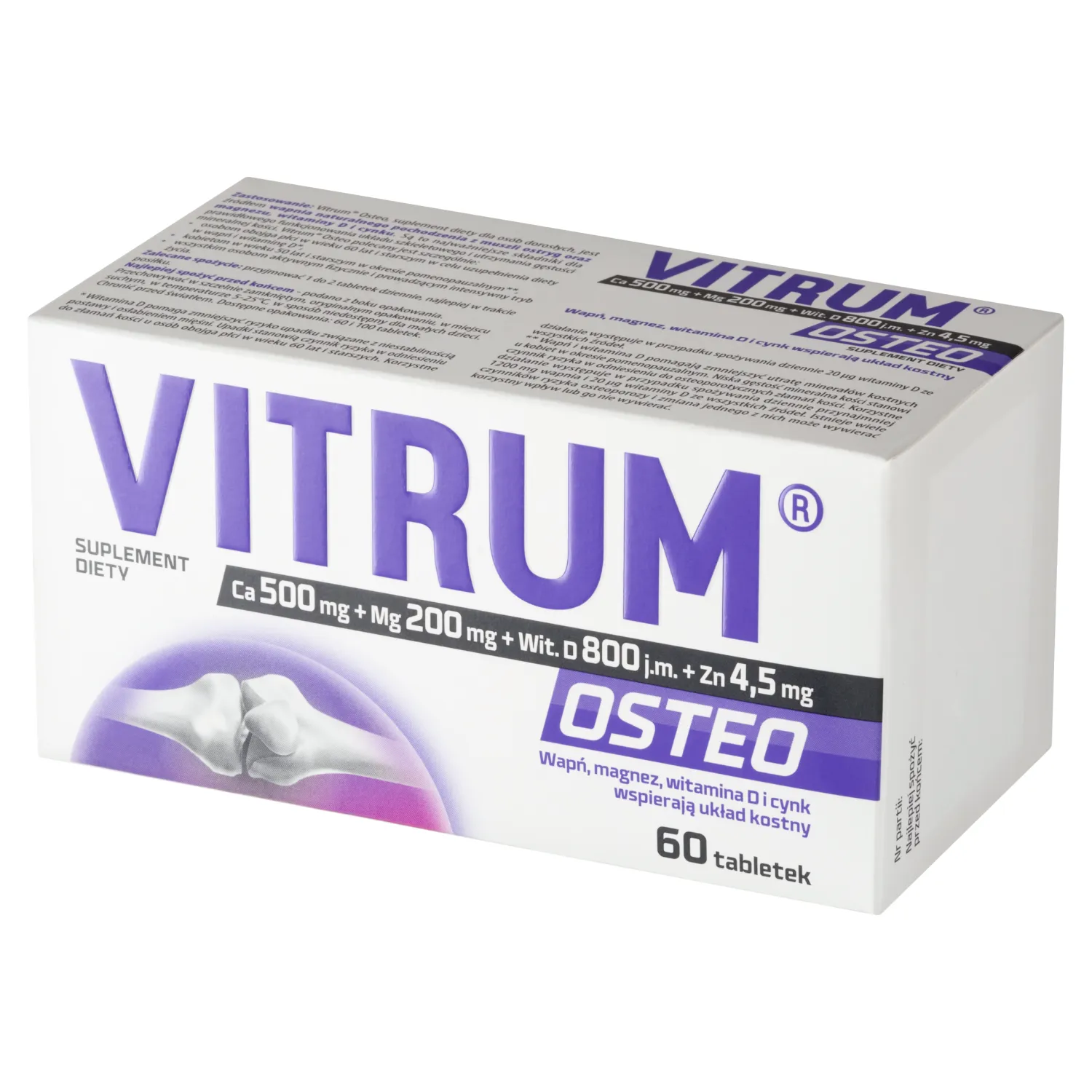 Vitrum osteo, 60 tabletek
