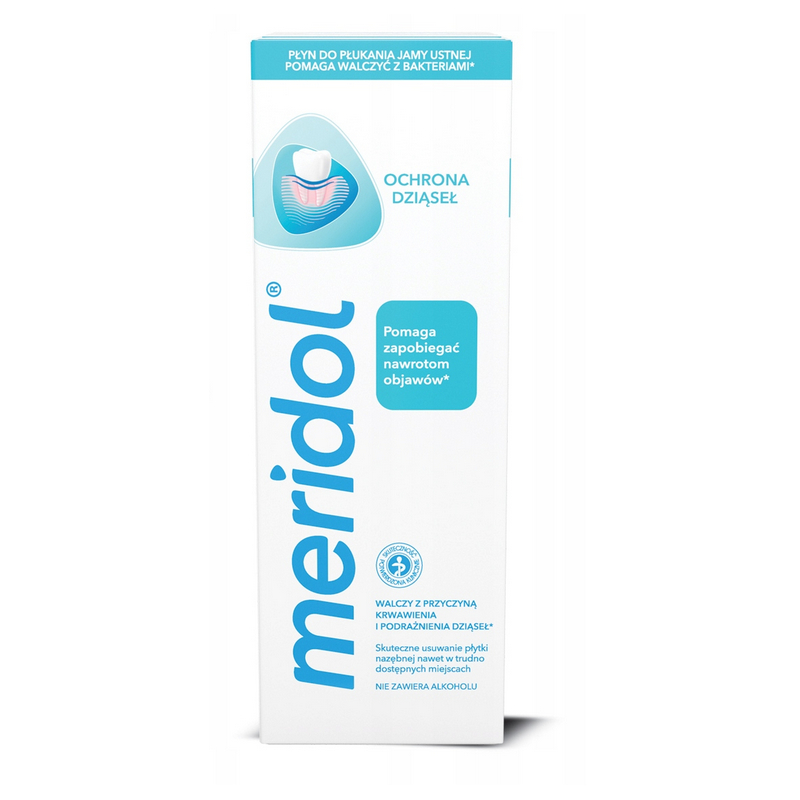 Meridol - ochrona dziąseł, płyn do płukania, 400 ml