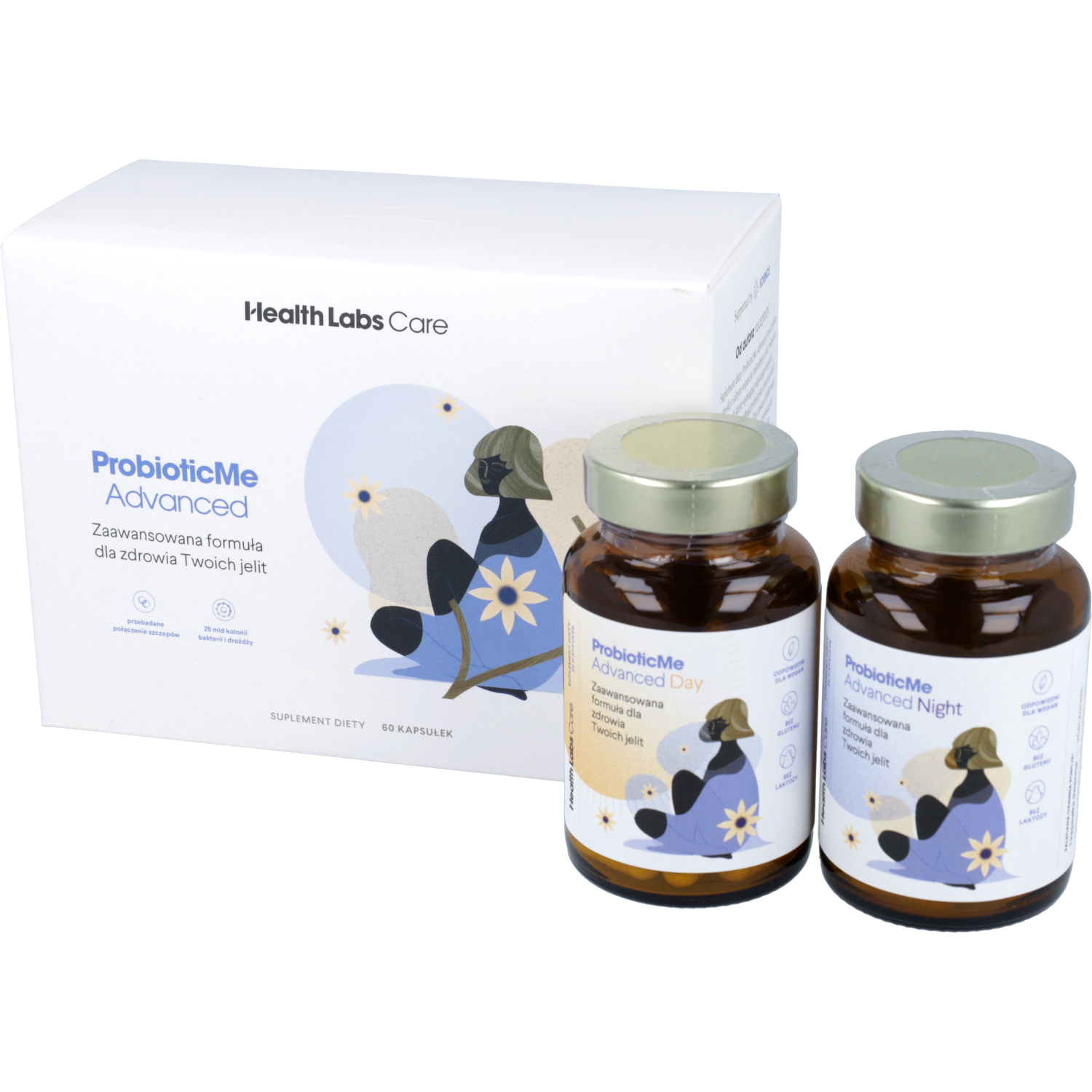 Health labs care probioticme advanced, 30 kapsułek + 30 kapsułek