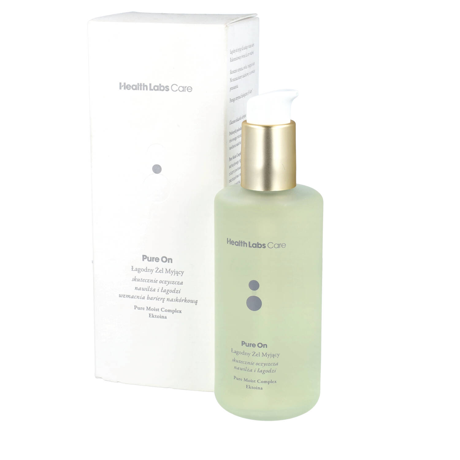 Health labs care - pure on, łagodny żel myjący, 200 ml