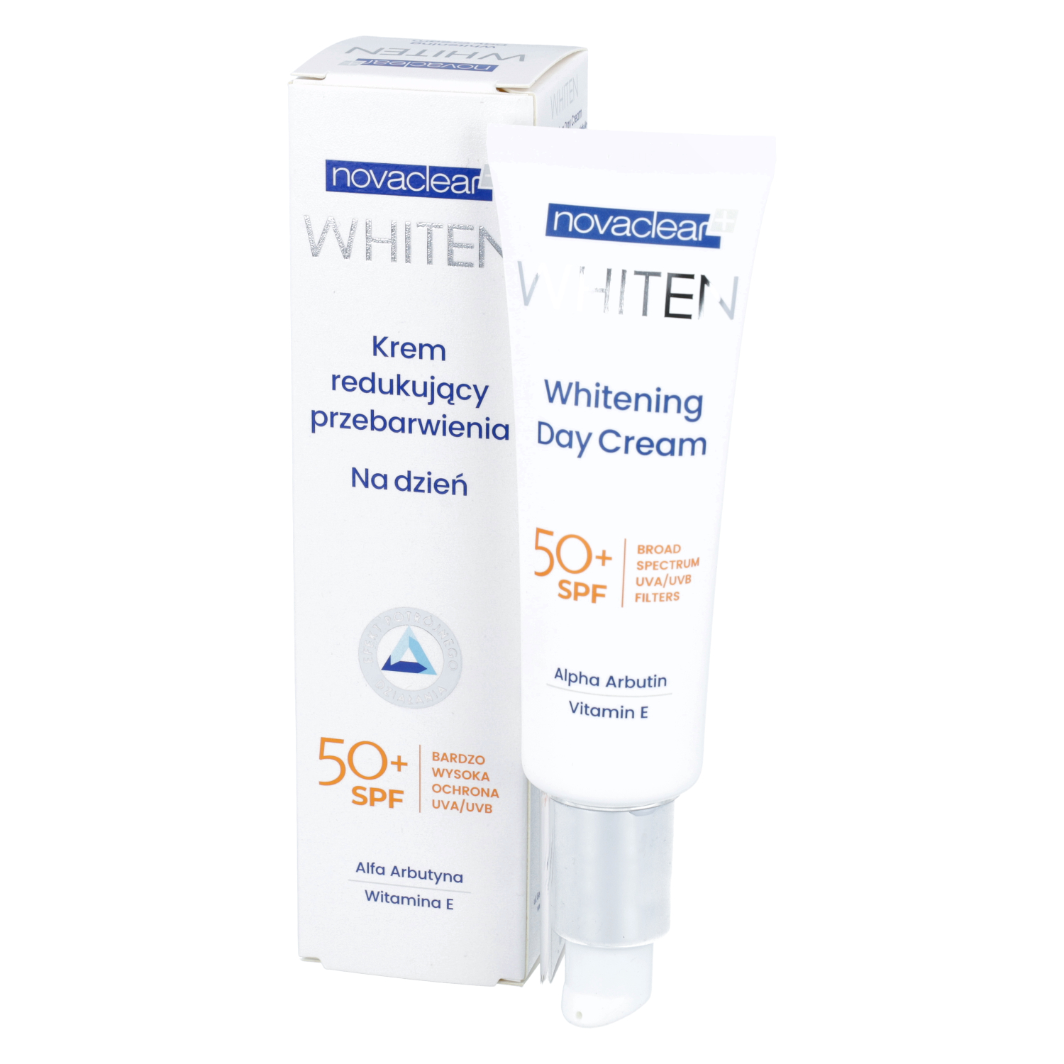 Novaclear whiten - krem wybielający na dzień, 50 ml