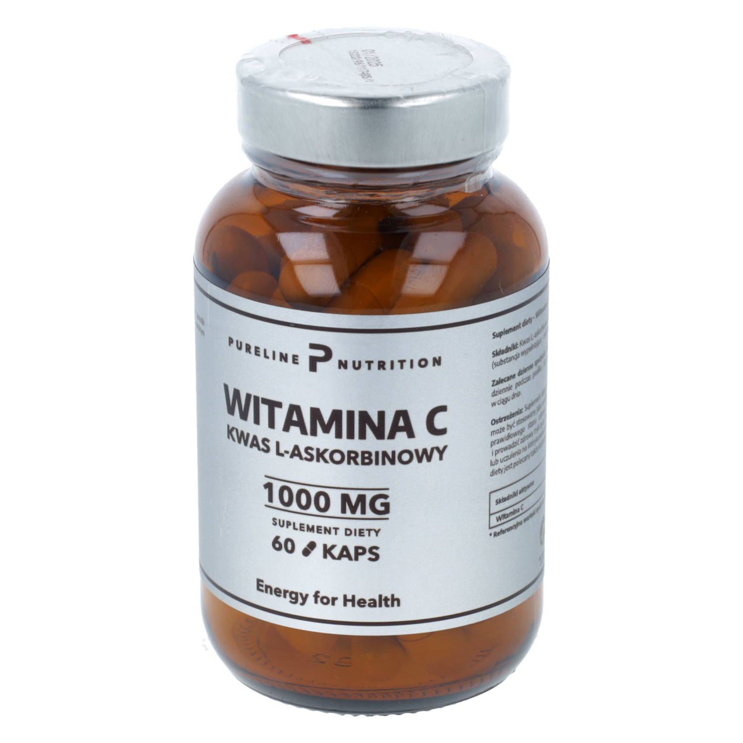 Pureline nutrition witamina c, 60 kapsułek