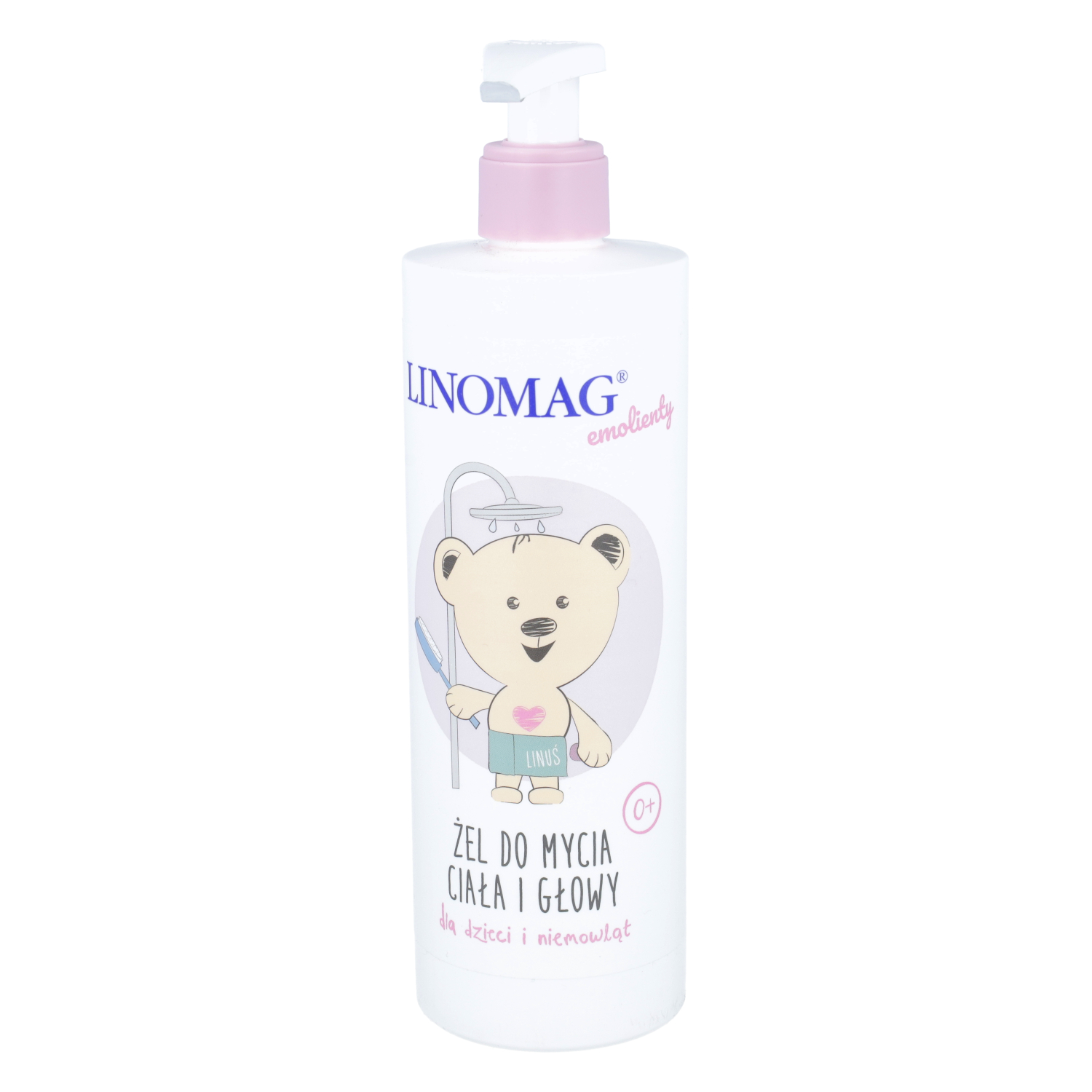 Linomag - żel do mycia ciała i głowy dla dzieci i niemowląt, 400 ml