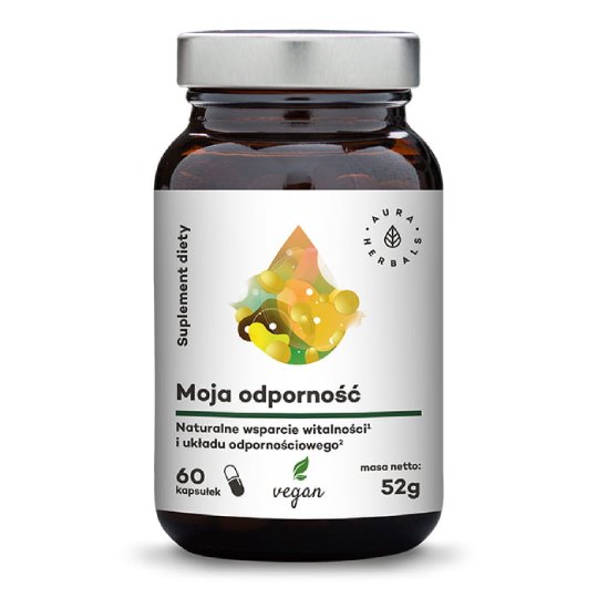 Aura herbals moja odporność, 60 kapsułek (data ważności: 01.02.2026)