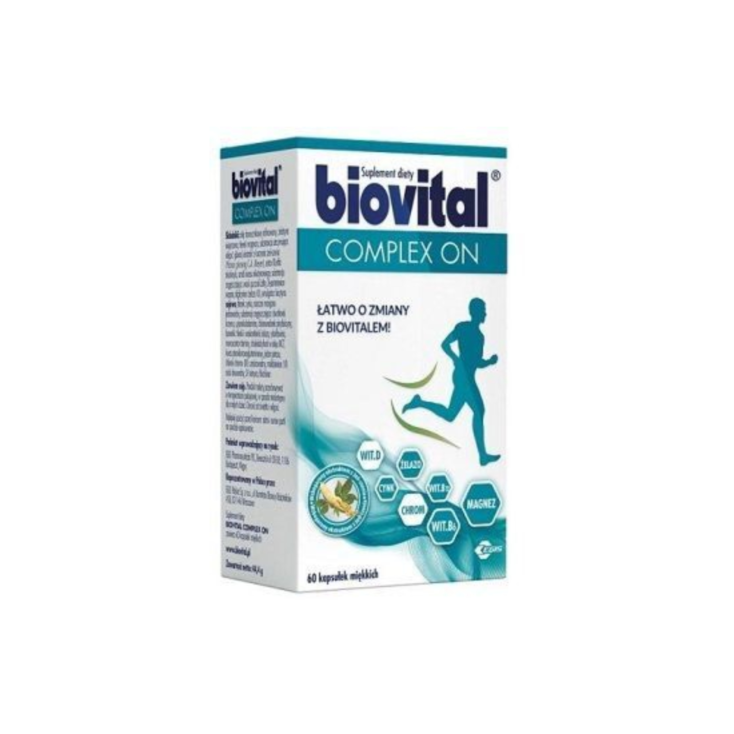 Biovital complex on, 60 kapsułek