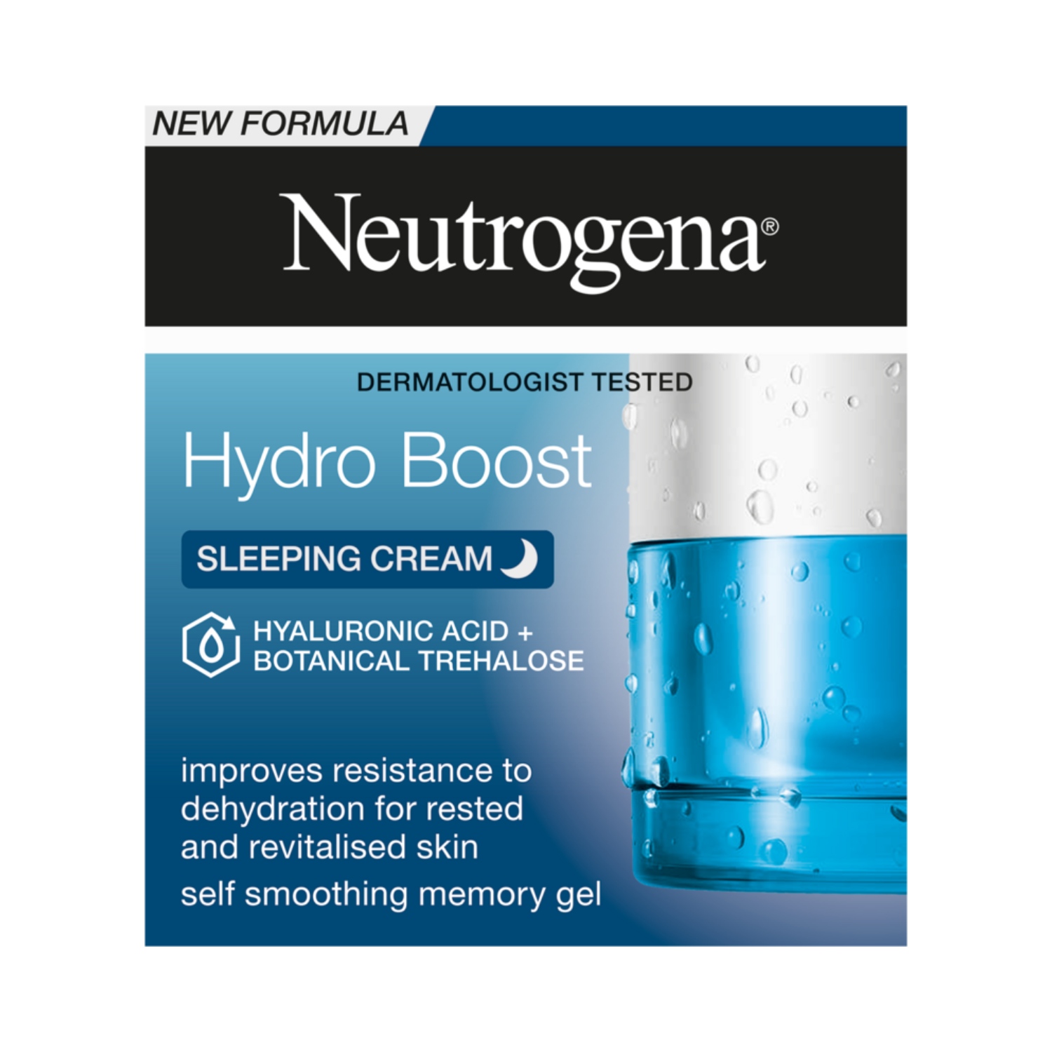 Neutrogena hydro boost - nawadniający krem-maska do twarzy, na noc 50 ml (data ważności: 07.03.2026)