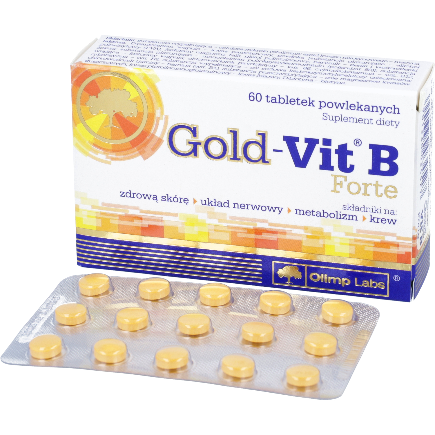 Olimp, gold-vit b forte, 60 tabletek