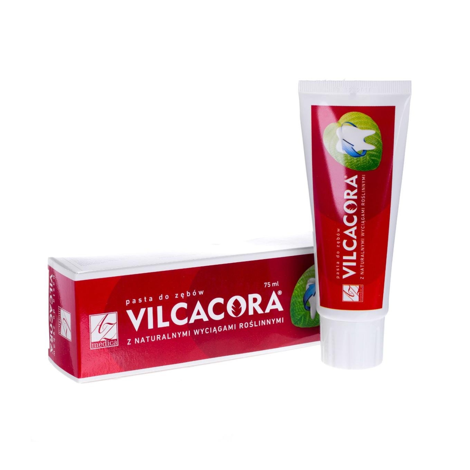 Vilcacora - pasta do zębów z naturalnymi wyciągami roślinnymi, 75 ml