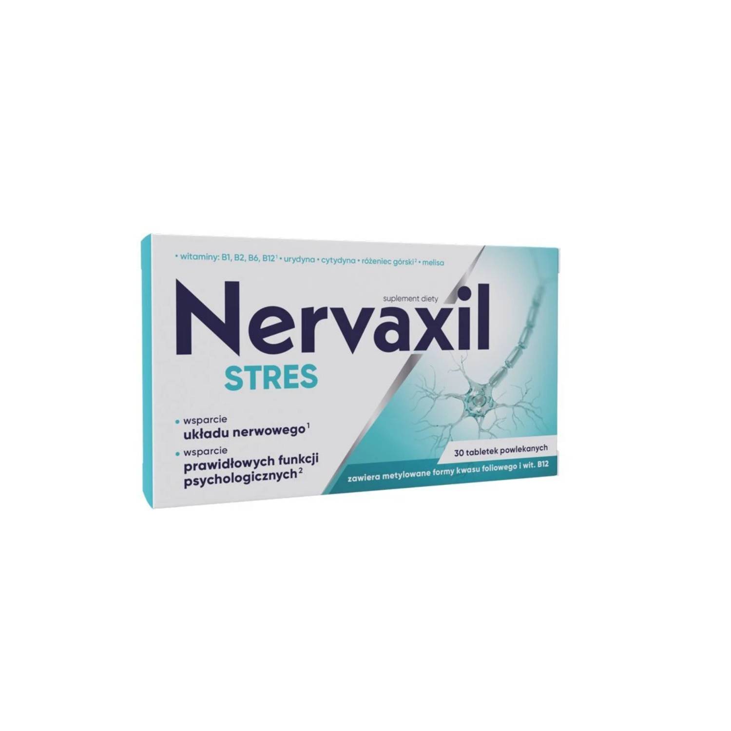 Zdrovit nervaxil stres, 30 tabletek