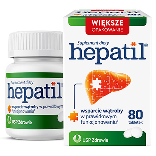 Hepatil, 80 tabletek